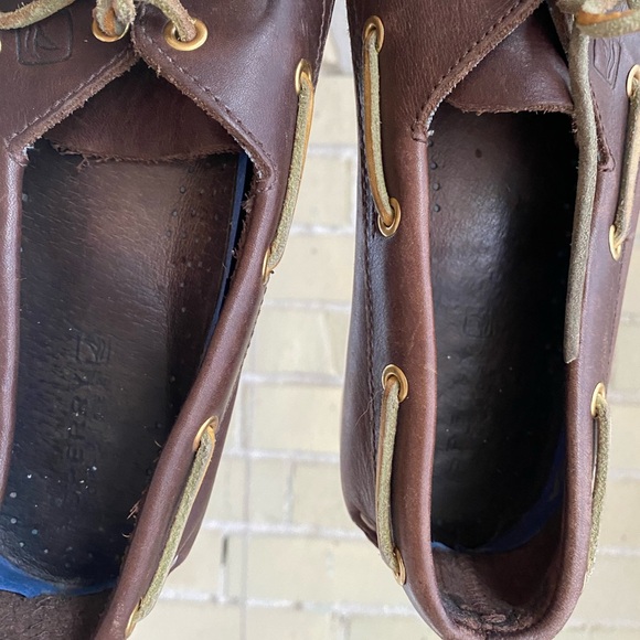 Dark Brown Sperrys - Picture 4 of 11